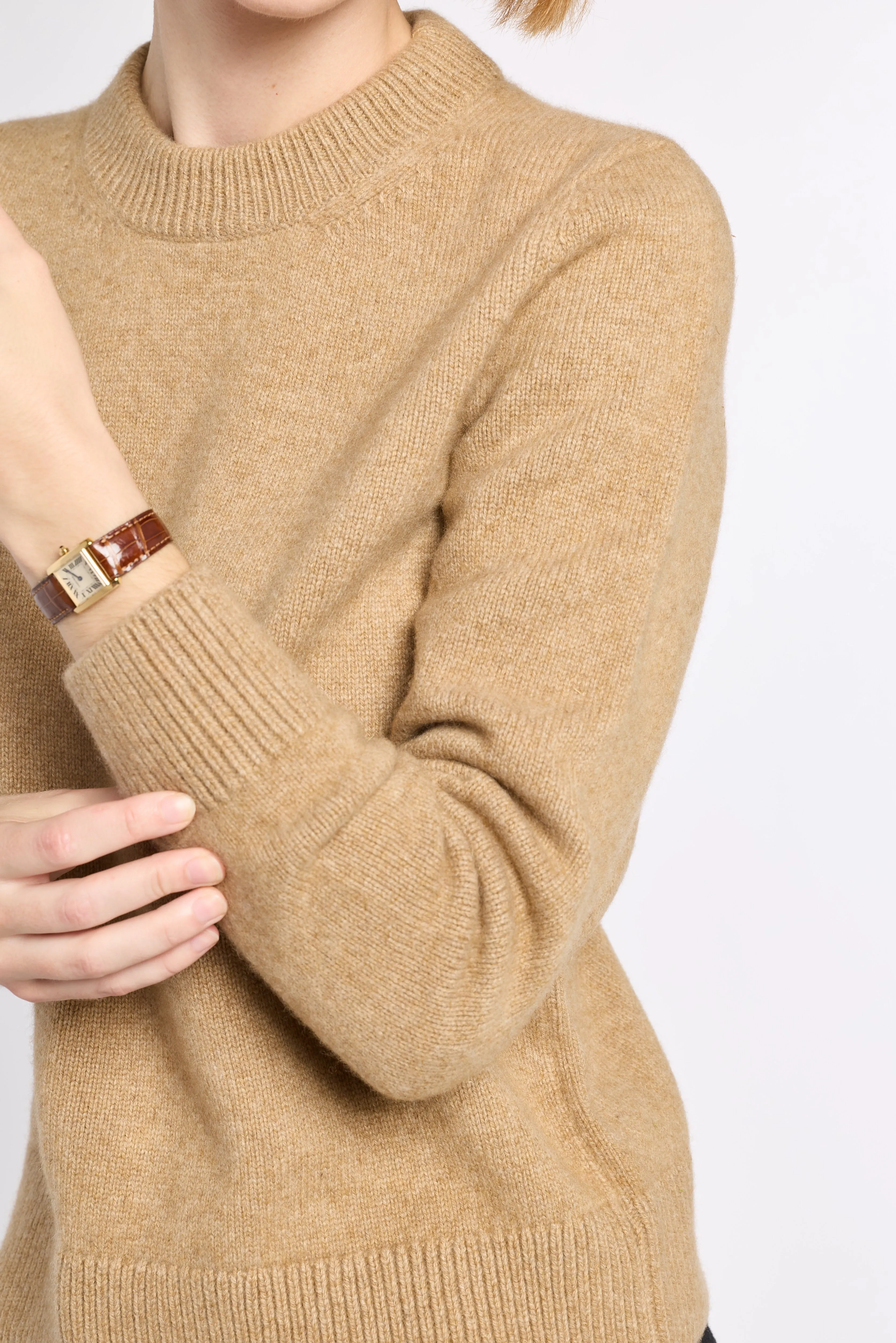 Classic Cashmere Crew sold by Eleanor Leftwich product image thumbnail 3