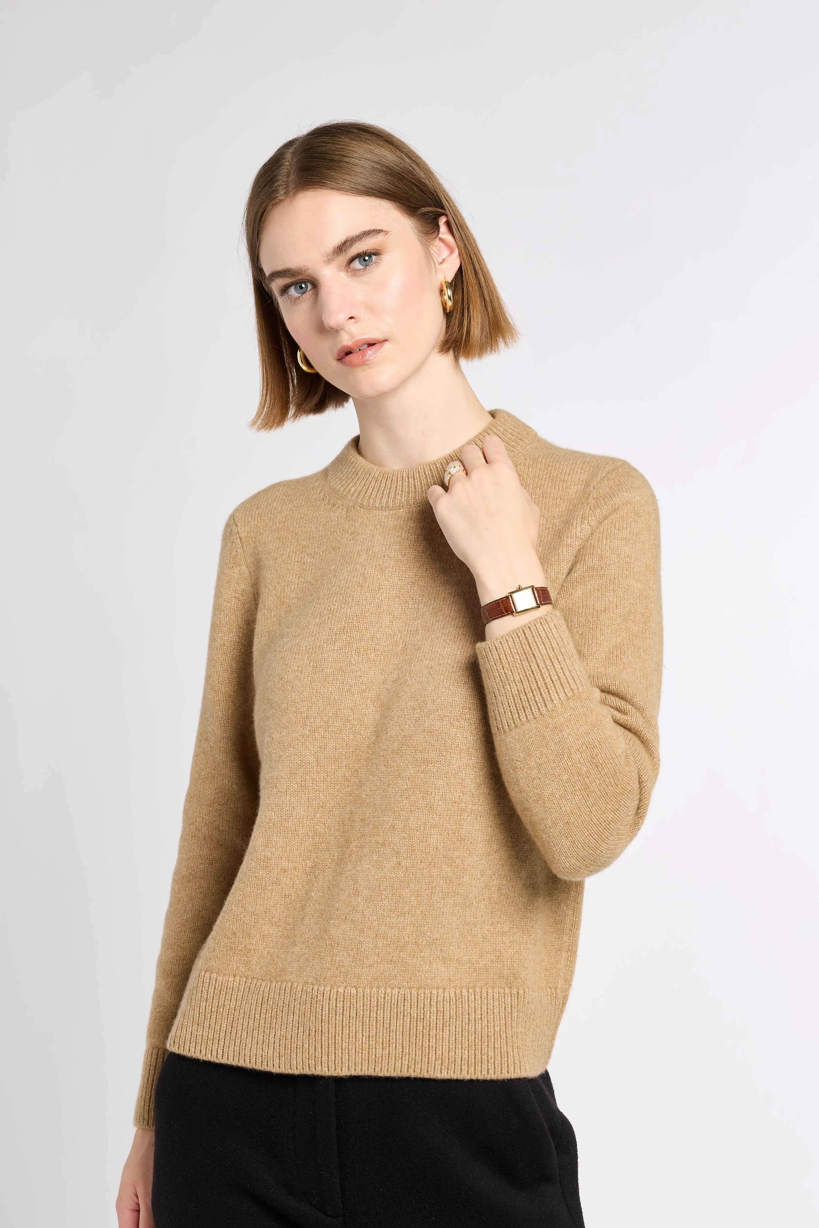 Classic Cashmere Crew sold by Eleanor Leftwich