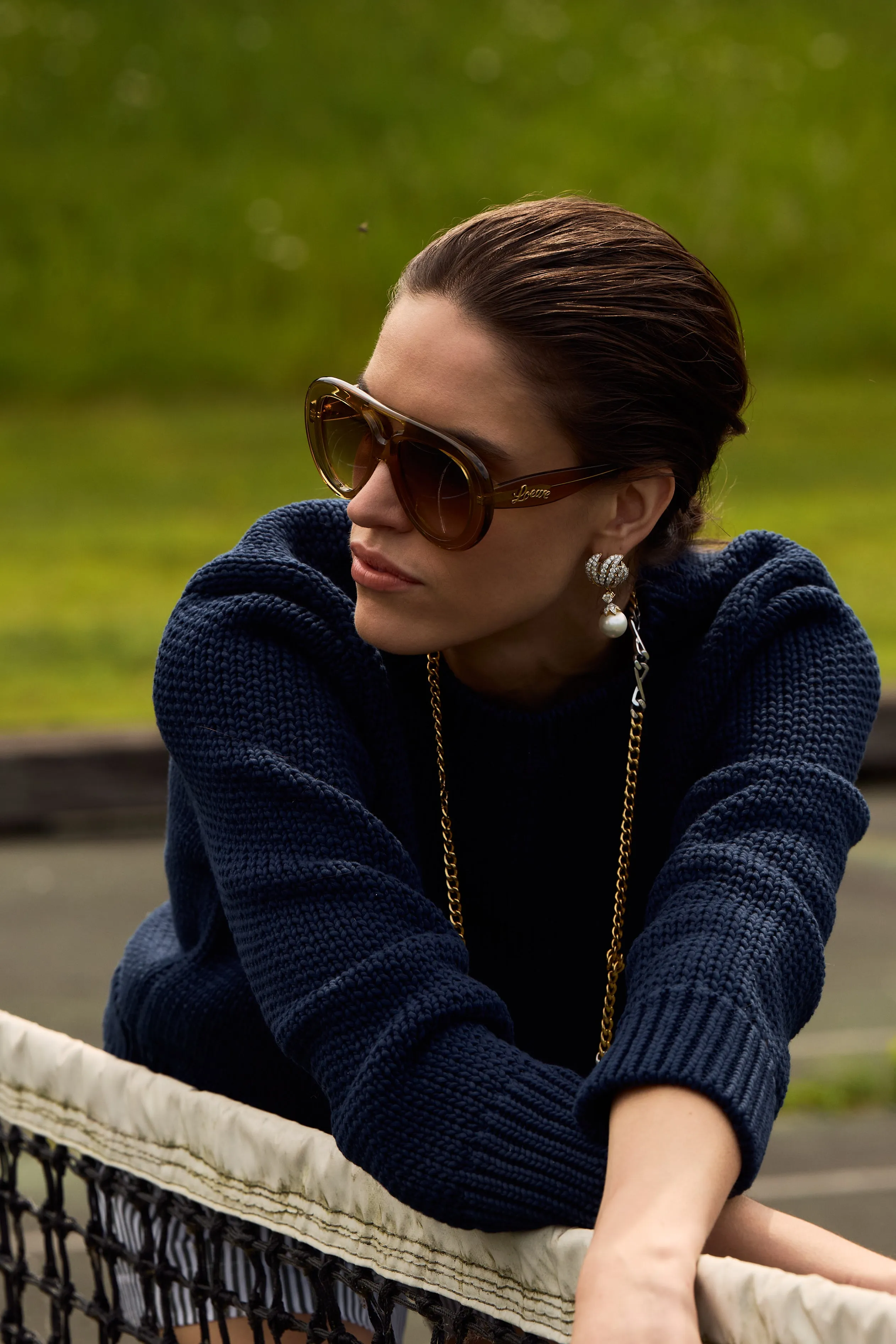 Chunky Cotton Crewneck sold by Eleanor Leftwich product image thumbnail 3