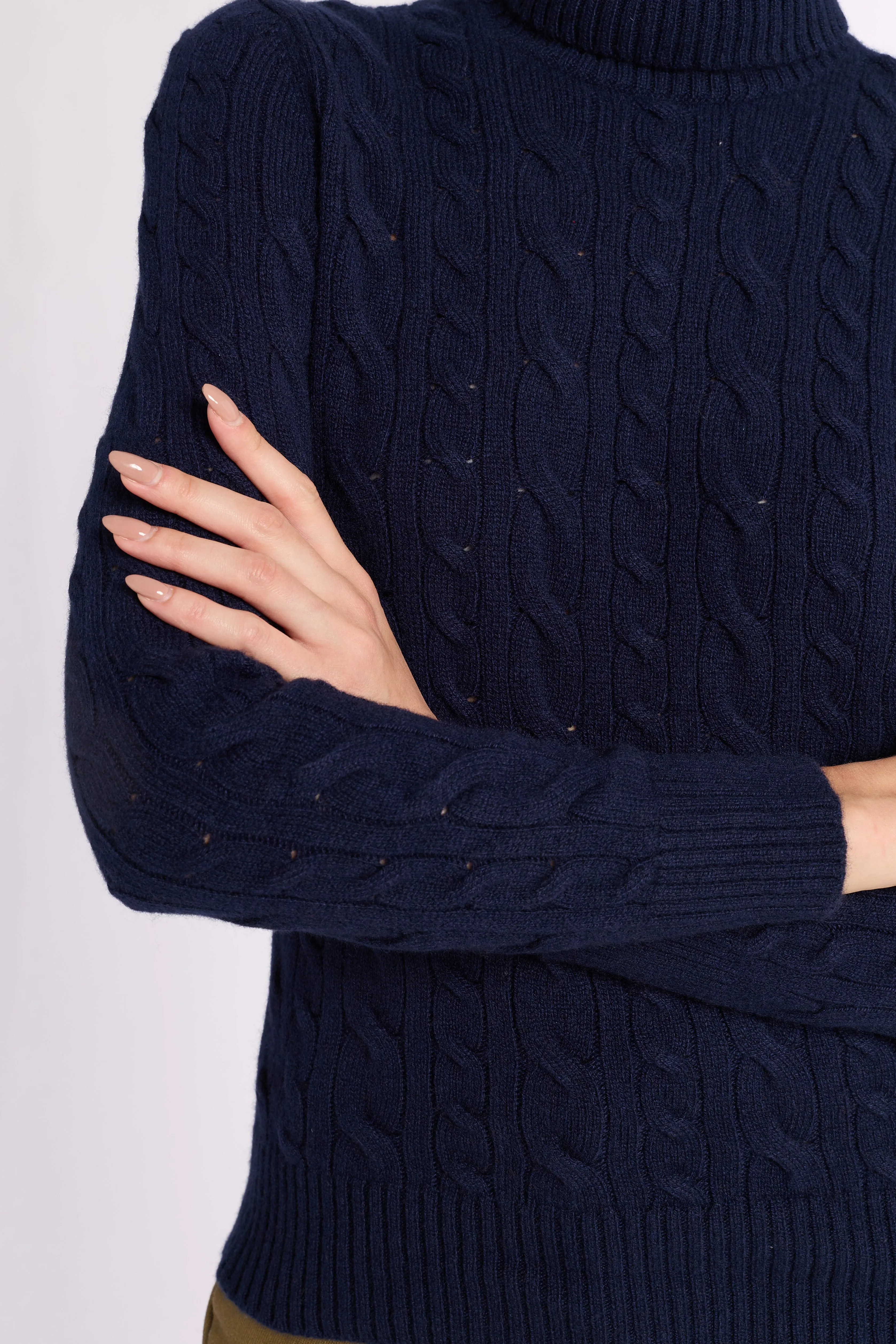 Cable Knit Turtleneck sold by Eleanor Leftwich product image thumbnail 3