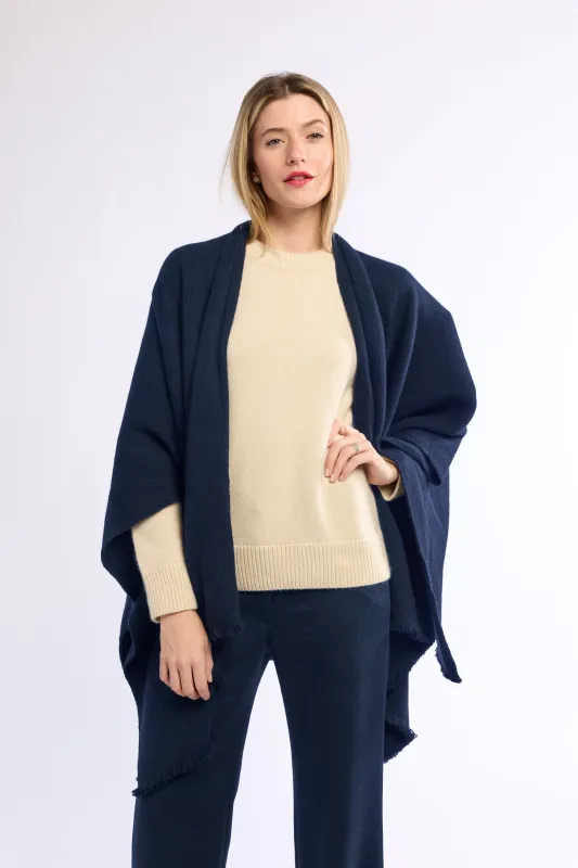 Cashmere Handwoven Poncho sold by Eleanor Leftwich