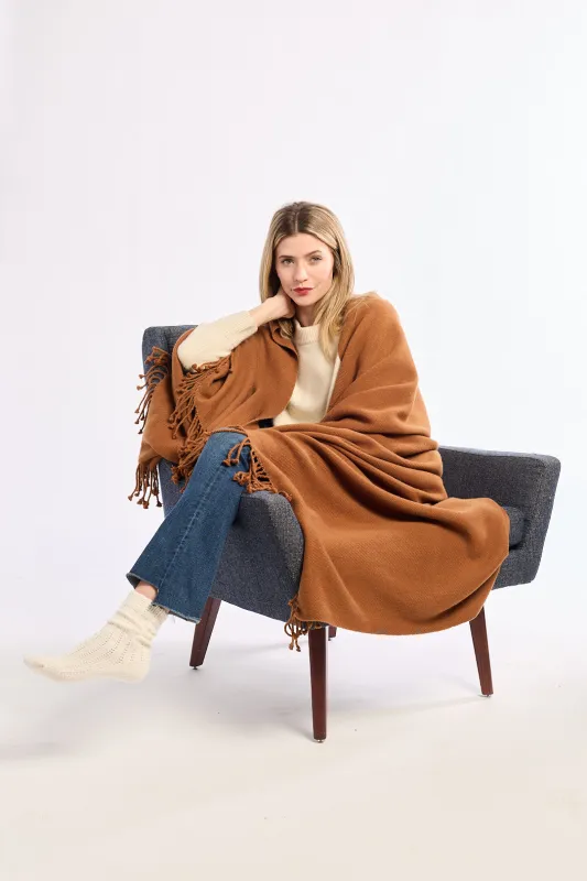 Cashmere Handwoven Blanket sold by Eleanor Leftwich