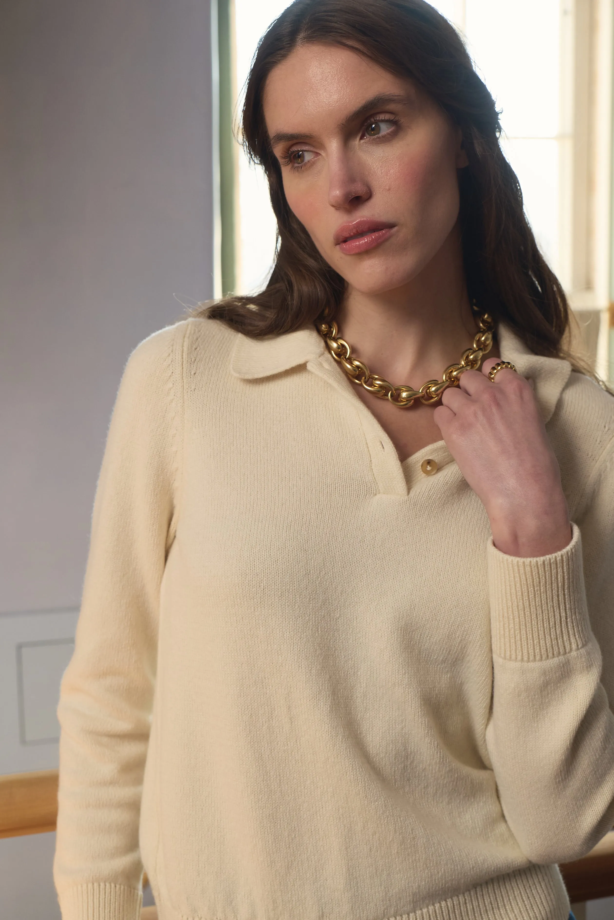 Cashmere Polo sold by Eleanor Leftwich product image thumbnail 2