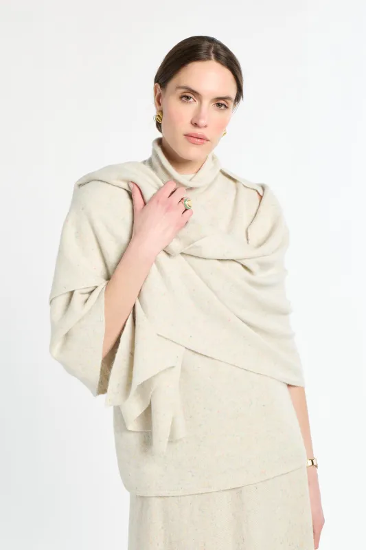 Donegal Wrap made by Eleanor Leftwich