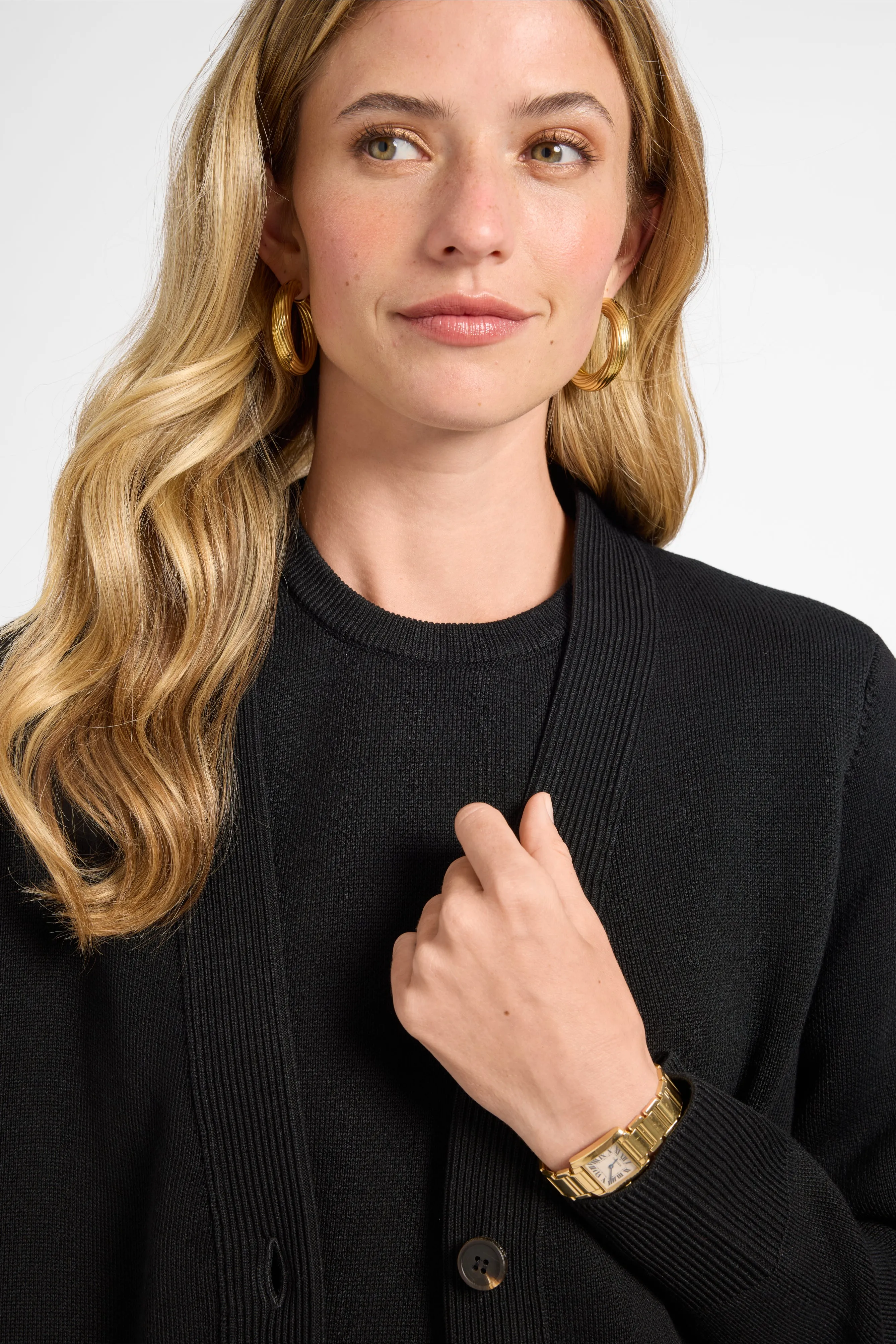 Cotton Classic Cardigan sold by Eleanor Leftwich product image thumbnail 2