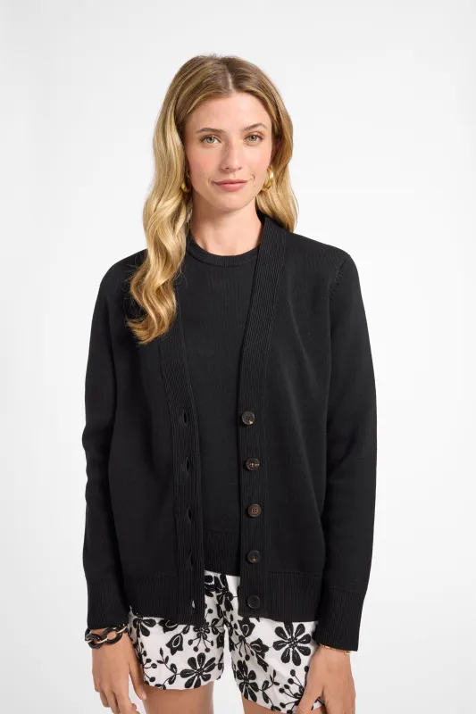 Cotton Classic Cardigan made by Eleanor Leftwich