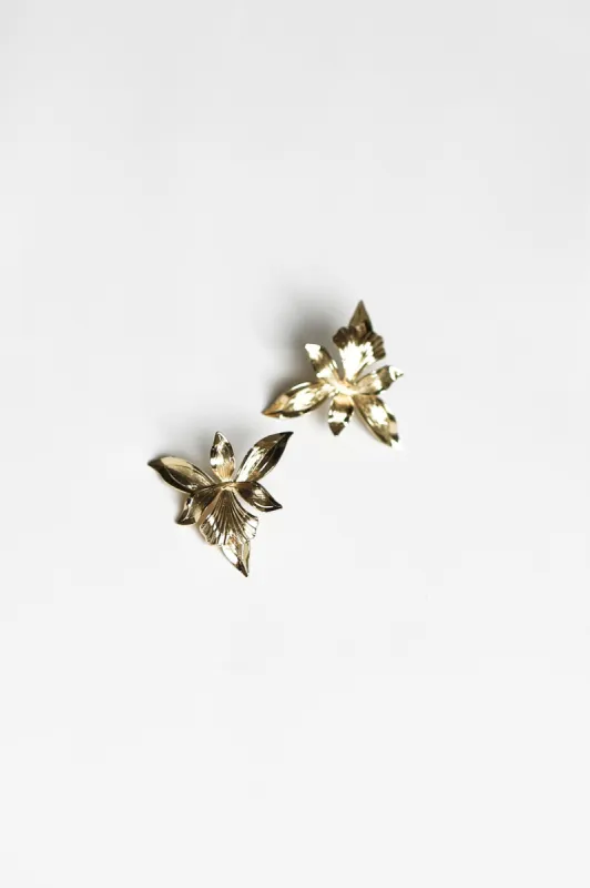 Agytha x Eleanor Leftwich Iris Stud Earrings sold by Eleanor Leftwich