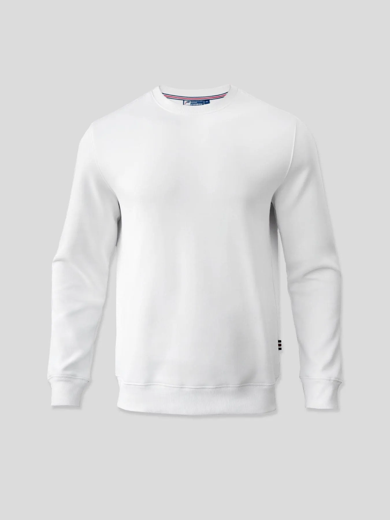 Basic White Pullover Sweatshirt sold by Fioboc