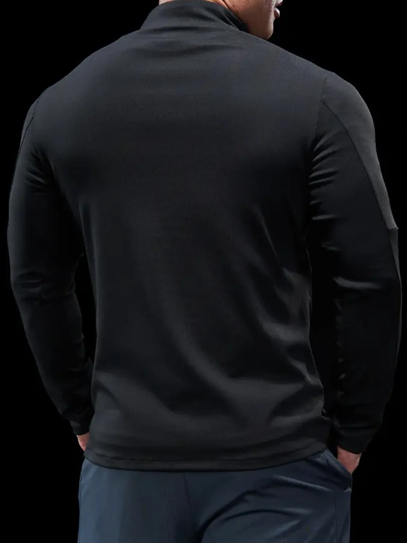 SmoothBlend Quick Dry Stand Collar Sports Fitness Jacket sold by Fioboc product image thumbnail 4