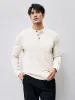 GentleKnit Buttoned Waffle Sweater sold by Fioboc