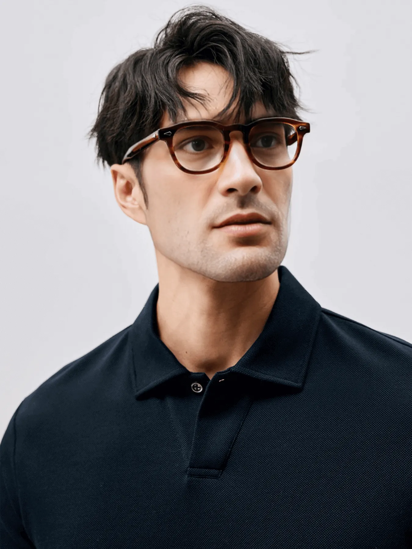 BreezeLuxe Breathable Piqué Cotton Short Sleeve Polo sold by Fioboc product image thumbnail 5