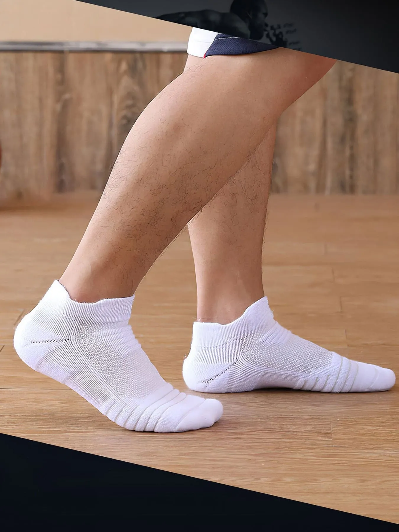 Solid Color Cotton Low Socks 3-Pack sold by Fioboc product image thumbnail 4