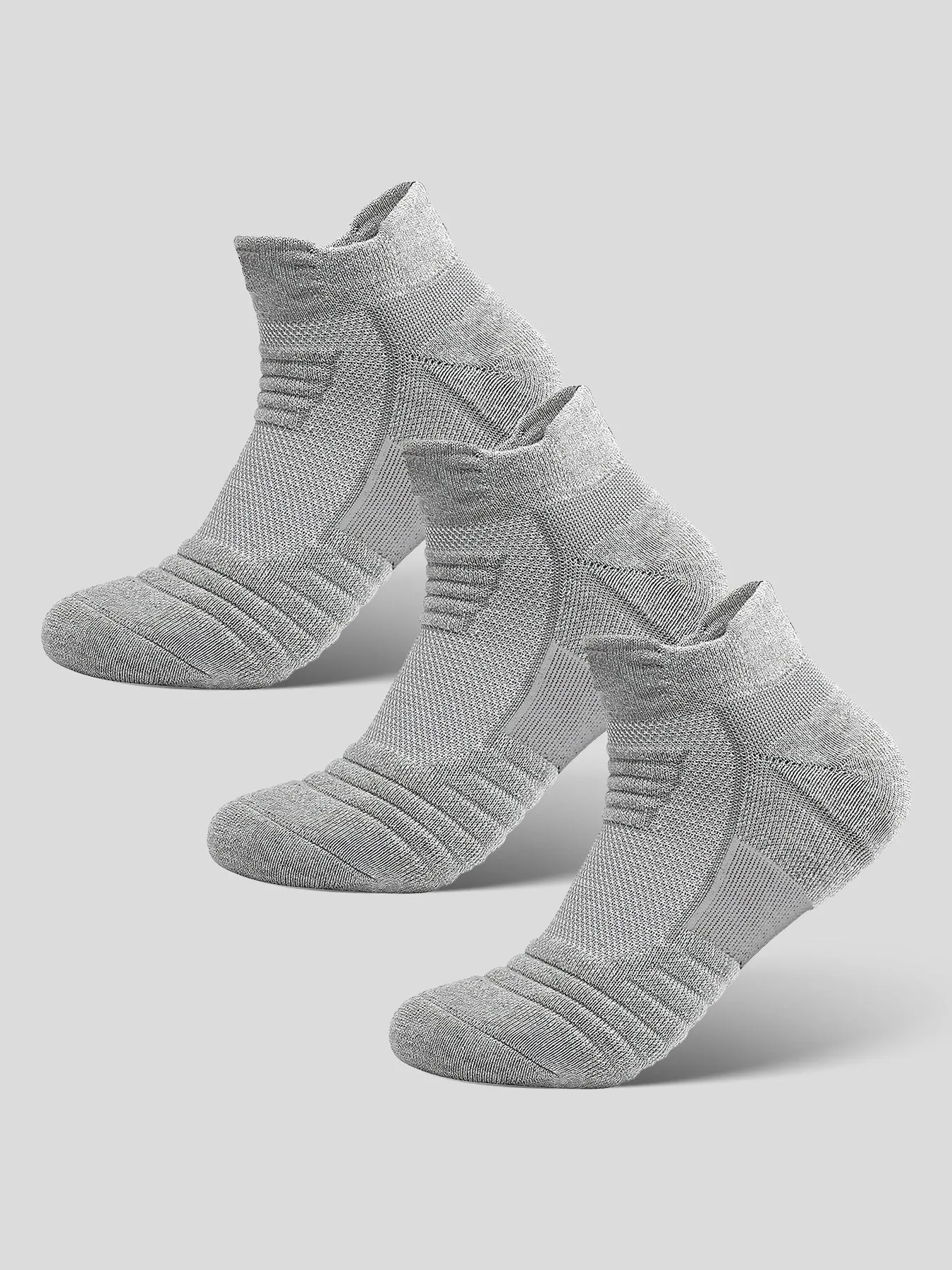 Solid Color Cotton Low Socks 3-Pack sold by Fioboc product image thumbnail 5