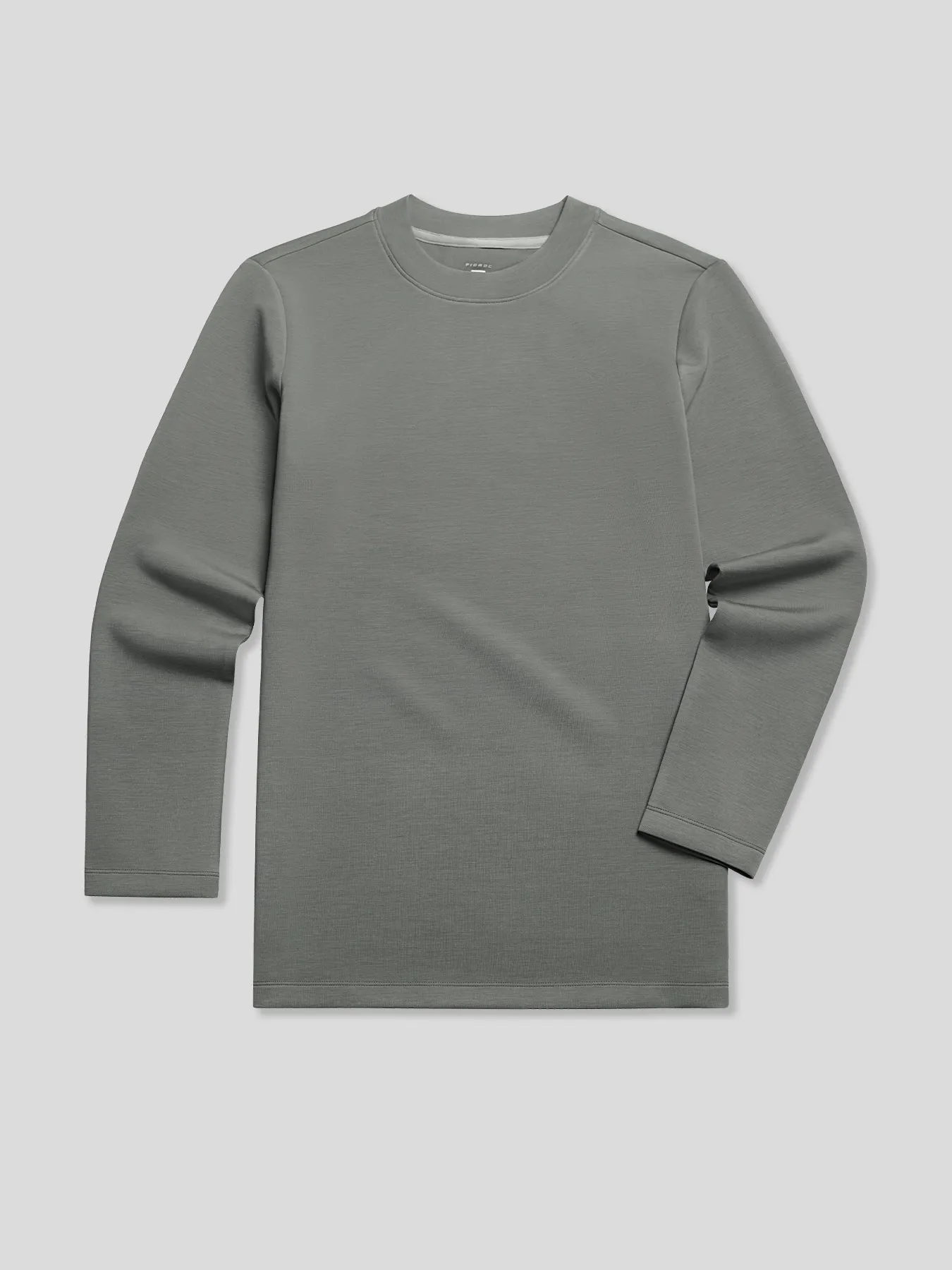Modal Blend Elbow Patch Long Sleeve Tee:Classic Fit sold by Fioboc