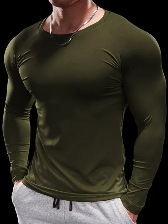 PerformancePro Active Crew Neck Long Sleeve Tee sold by Fioboc