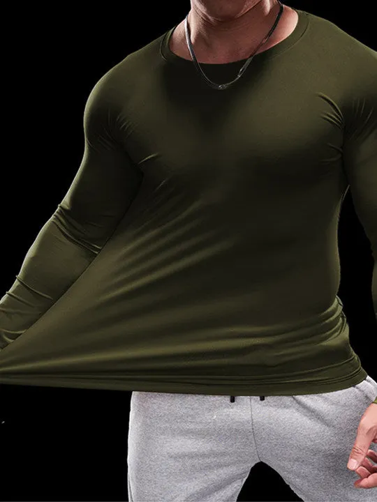 PerformancePro Active Crew Neck Long Sleeve Tee sold by Fioboc product image thumbnail 3