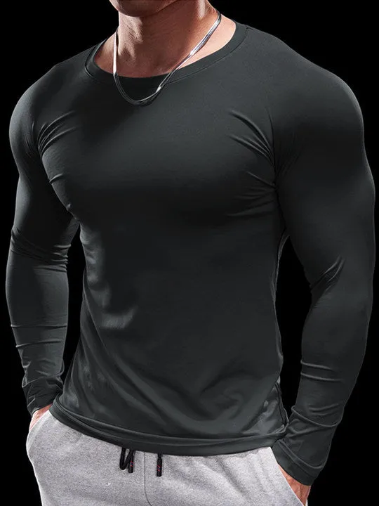 PerformancePro Active Crew Neck Long Sleeve Tee sold by Fioboc product image thumbnail 5