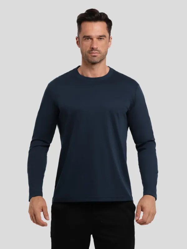 CloudWear 2.0 Split-Hem Long Sleeve Tee: Slim Fit sold by Fioboc