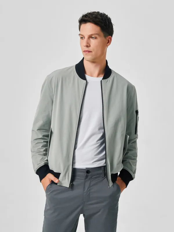 Water-Repellent Reversible Bomber sold by Fioboc