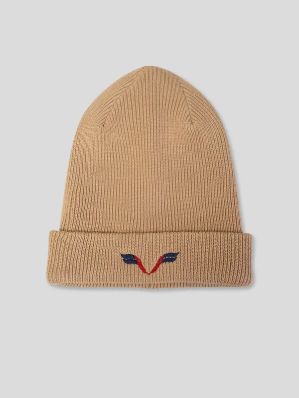 Fioboc Embroidered Logo Knitted  Beanie sold by Fioboc