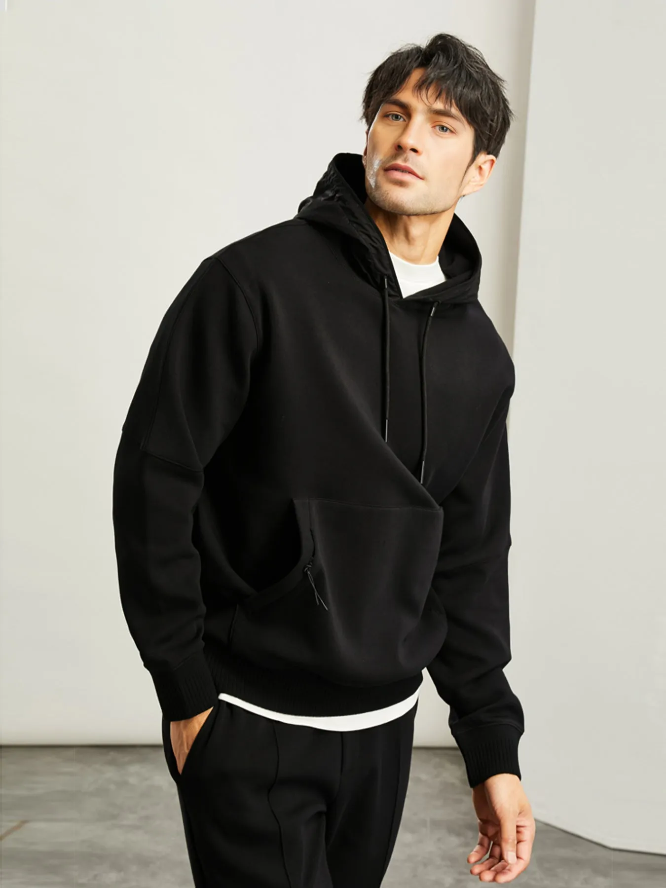 CozySpacer Kangaroo Pocket Hoodie sold by Fioboc product image thumbnail 5