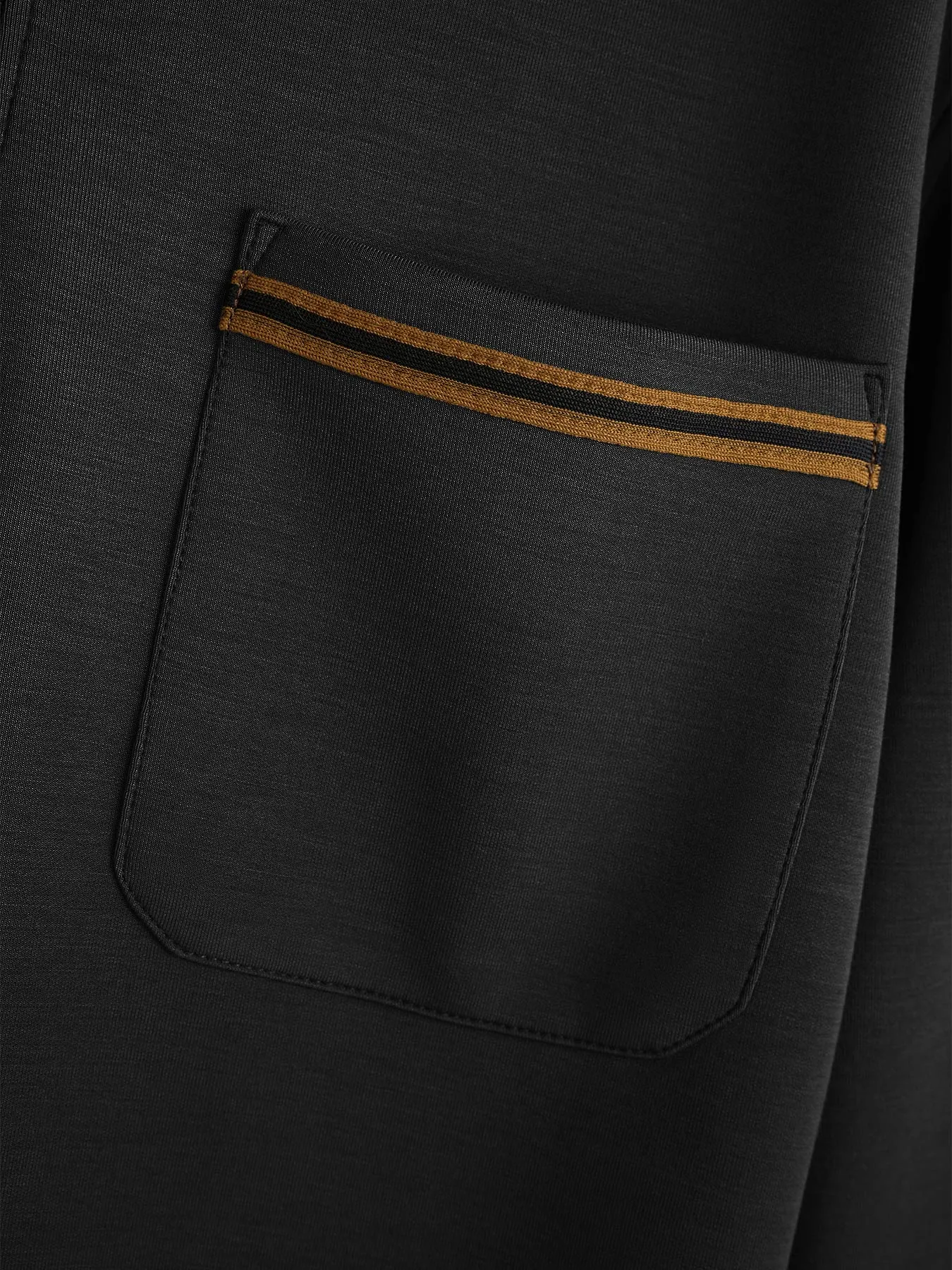 Modal Blend Half Zip Polo sold by Fioboc product image thumbnail 4