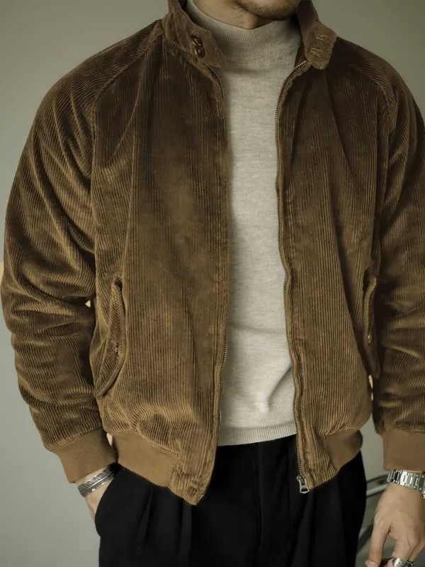 Corduroy Harrington Jacket sold by Fioboc