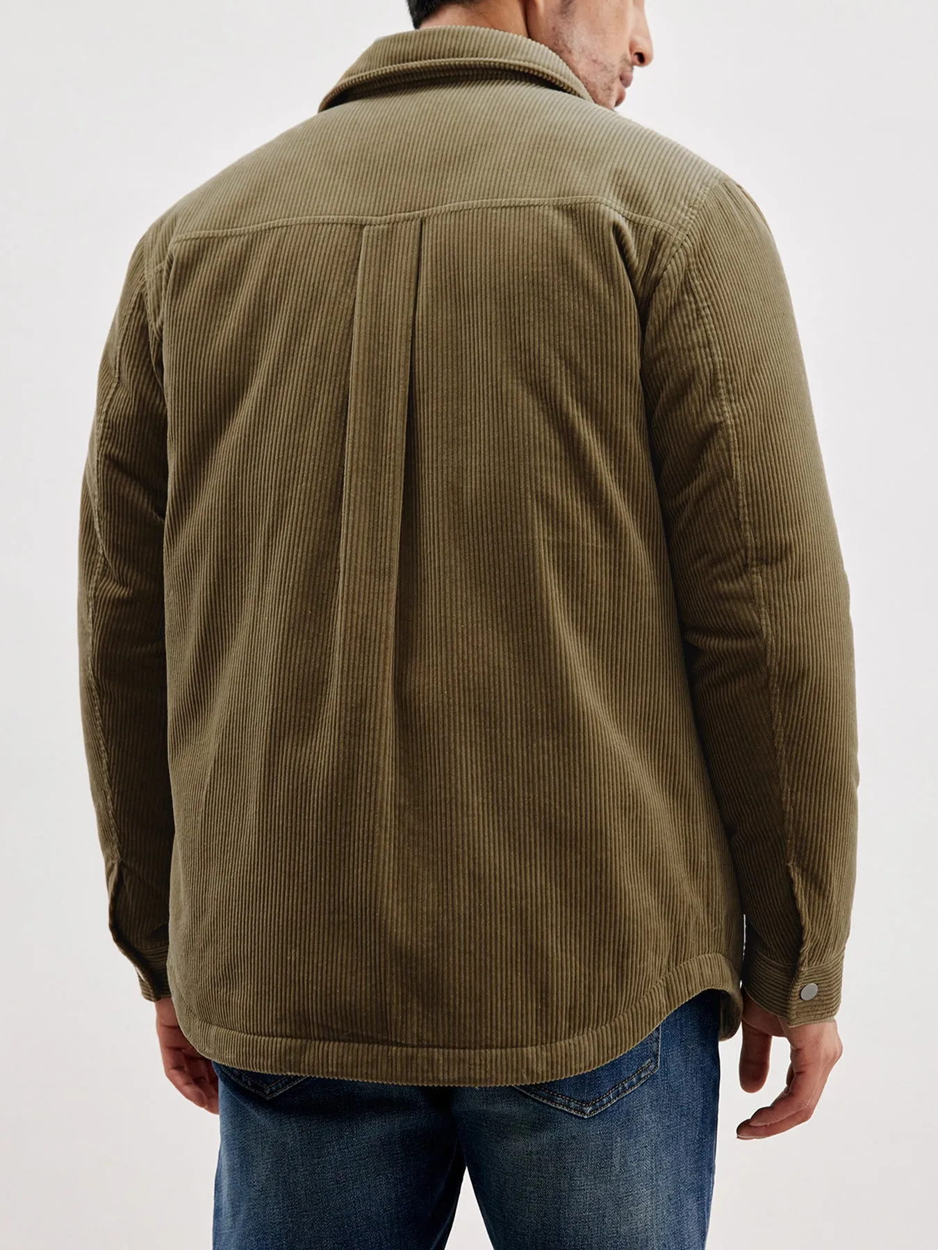 Corduroy Quilted Jacket sold by Fioboc product image thumbnail 4