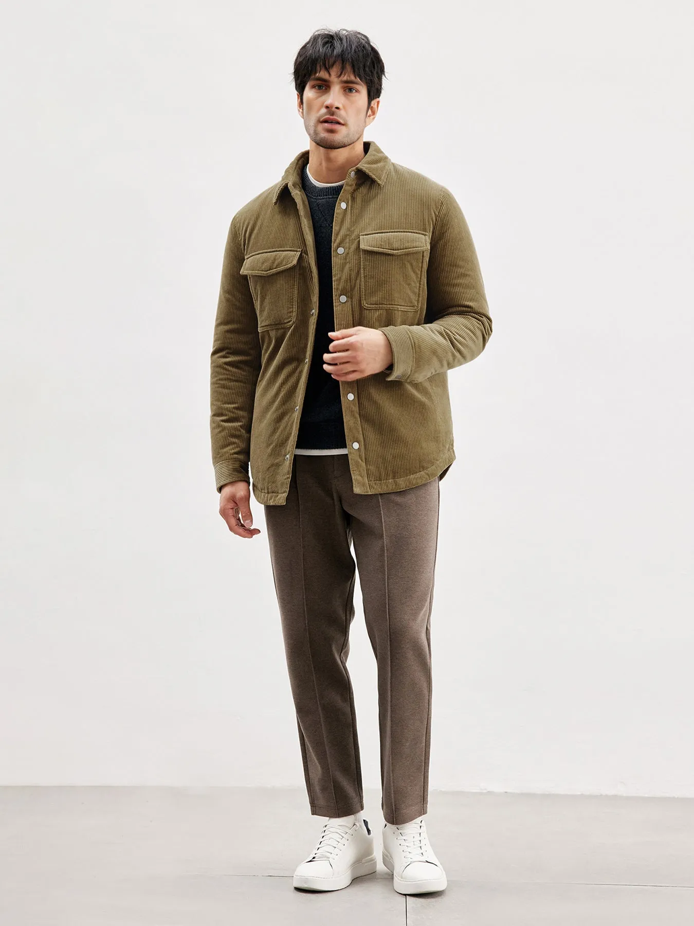 Corduroy Quilted Jacket sold by Fioboc product image thumbnail 2