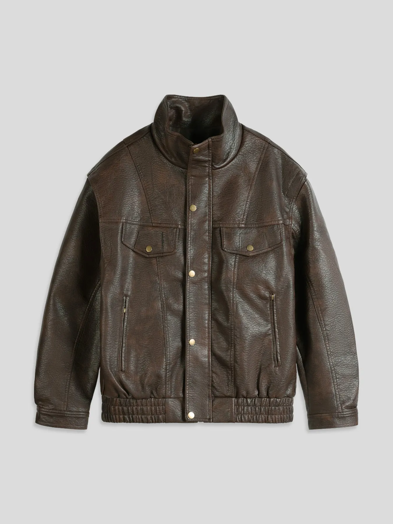 Faux Leather Jacket sold by Fioboc