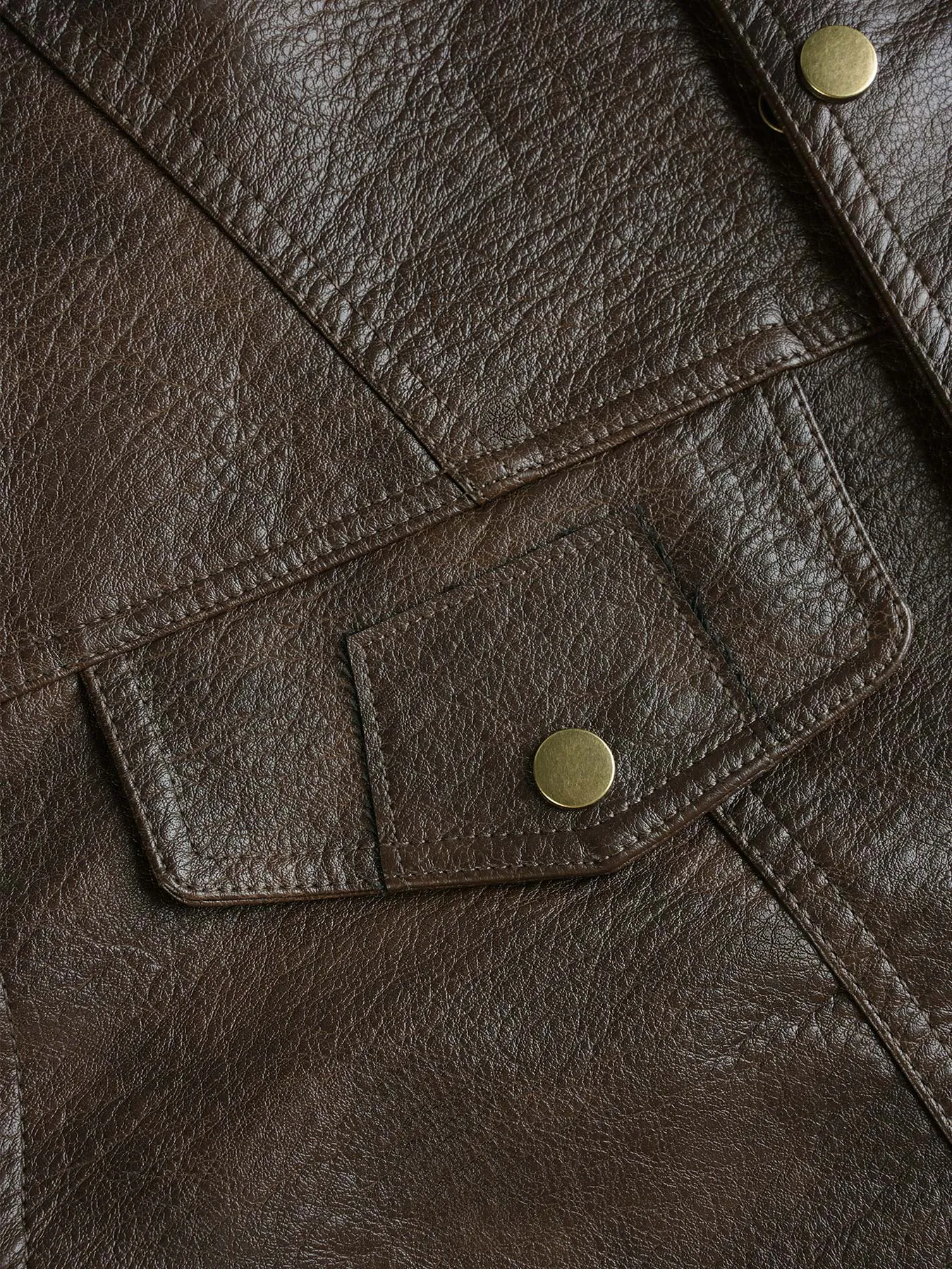 Faux Leather Jacket sold by Fioboc product image thumbnail 5