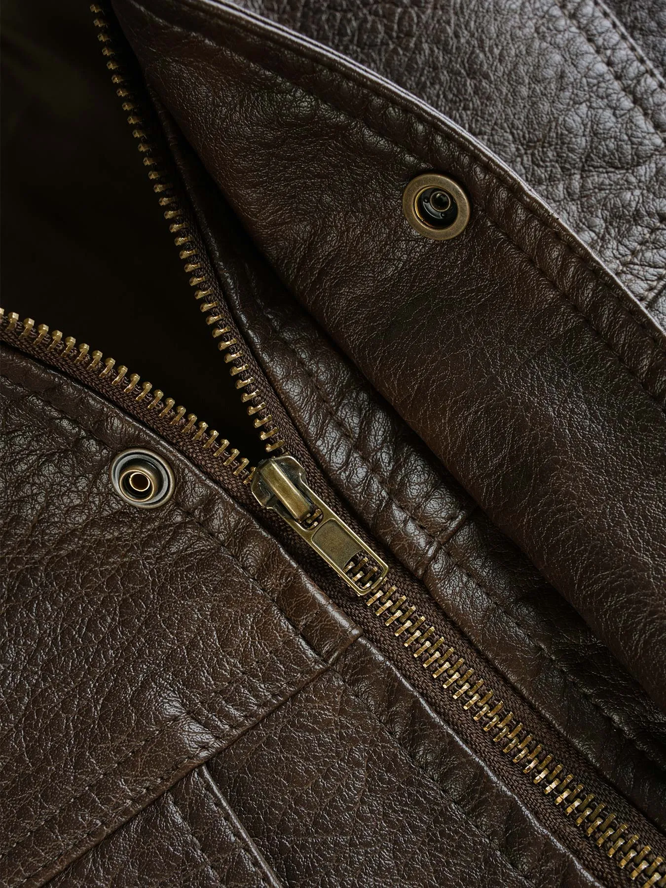 Faux Leather Jacket sold by Fioboc product image thumbnail 3