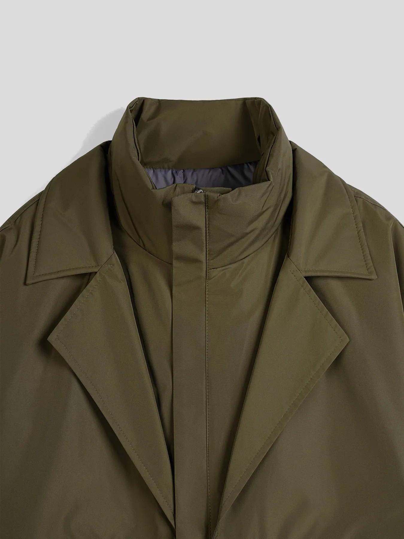 Down Trench Coat sold by Fioboc product image thumbnail 2