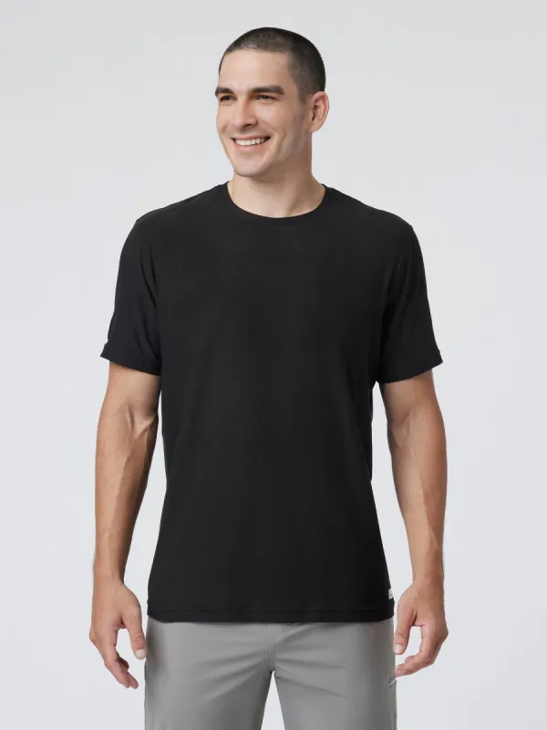 Velou Crew Neck Tee sold by Fioboc