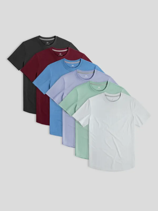 Staycool 2.0 Classic Fit Tee Multicolor 6-pack: New Colors made by Fioboc