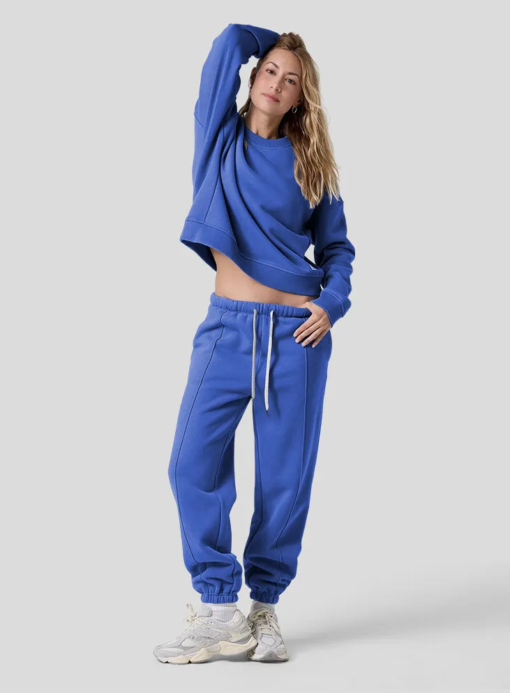 Weekend Cinched-Hem Sweatpants sold by Fioboc product image thumbnail 3