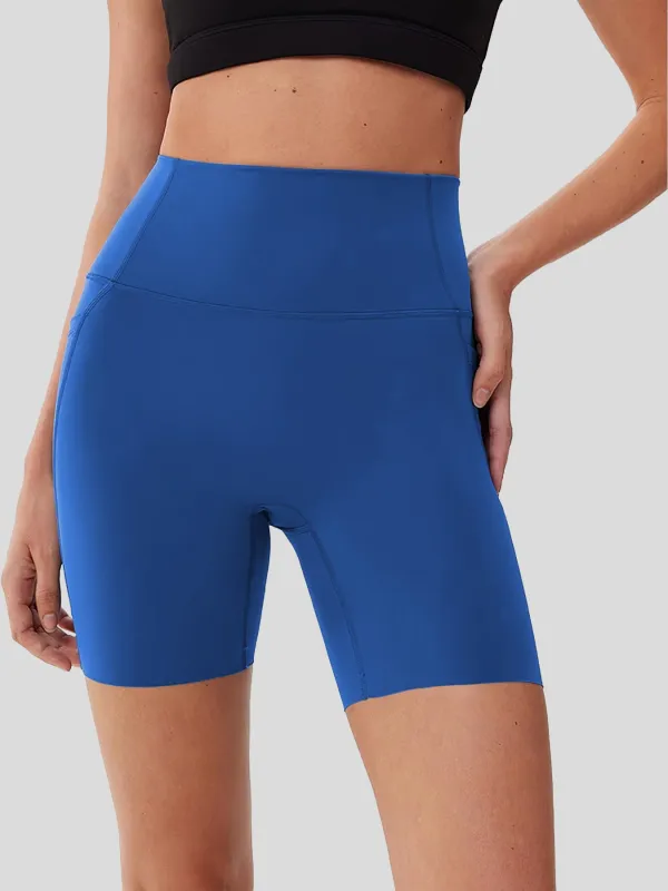 Smoothblend V Pocket Yoga Shorts 6" sold by Fioboc