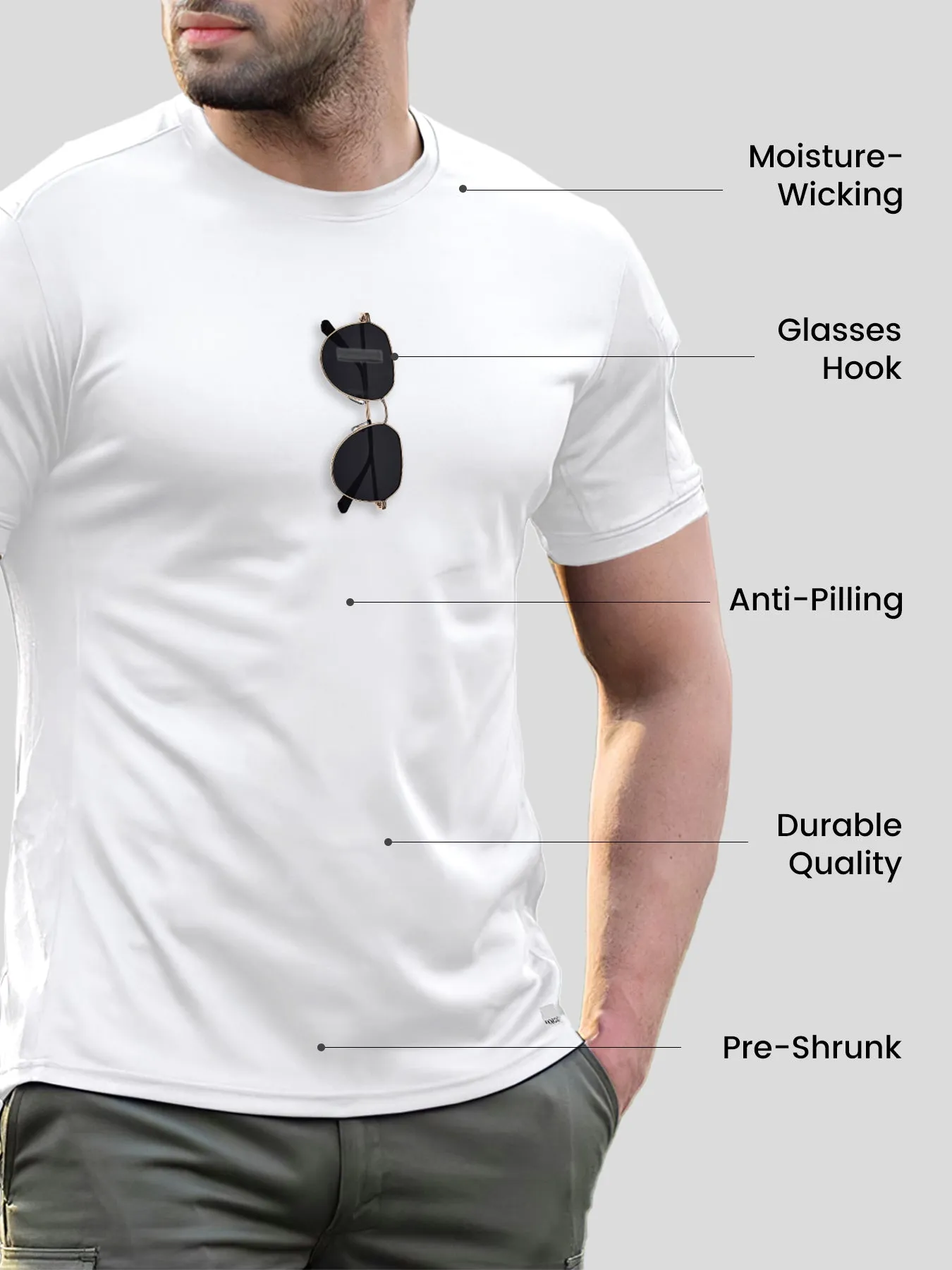 StayCool 2.0 Crew Neck Tee sold by Fioboc product image thumbnail 4