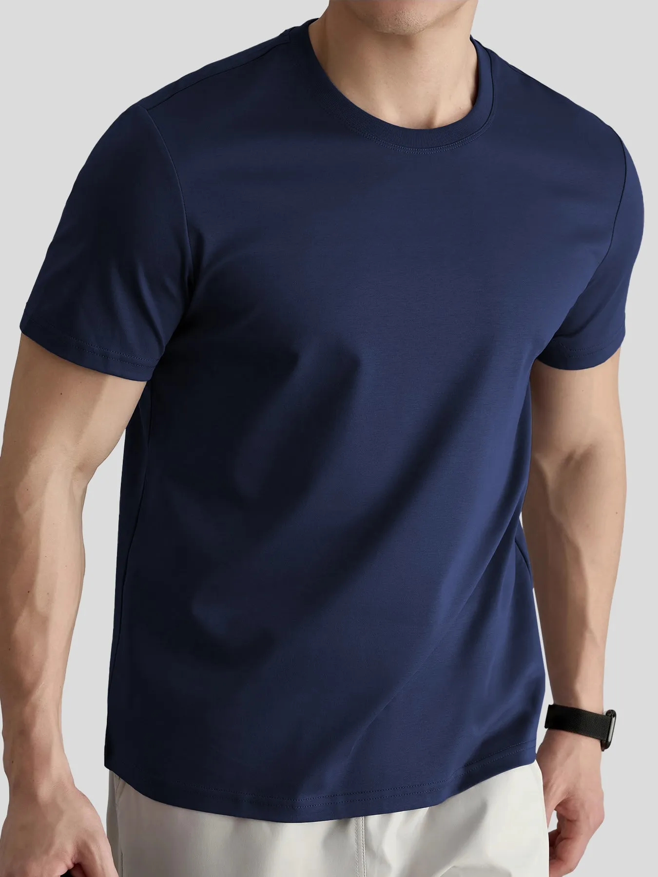 ThickFit Crew Neck Short Sleeve Tee sold by Fioboc product image thumbnail 2