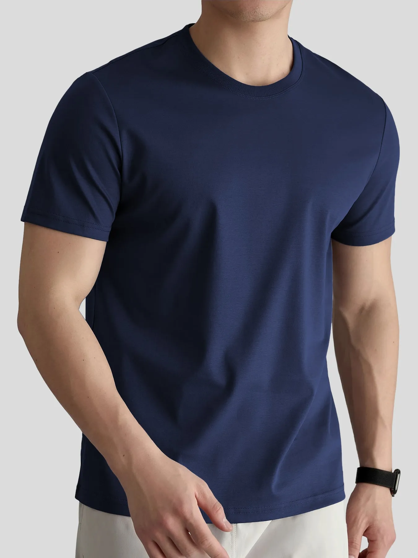 ThickFit Crew Neck Short Sleeve Tee sold by Fioboc product image thumbnail 3