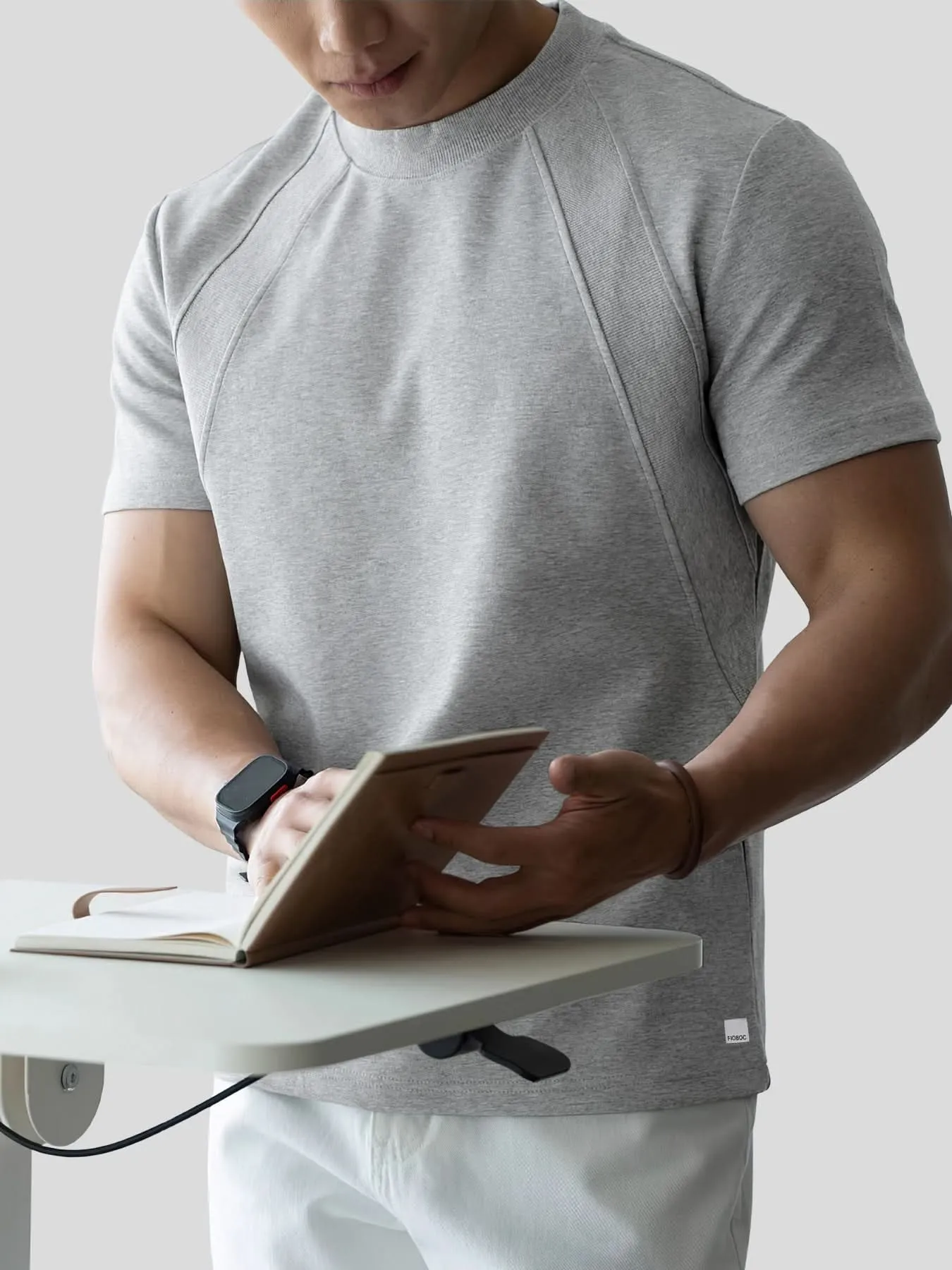 Weekend Performance Crew Neck Tee sold by Fioboc product image thumbnail 2