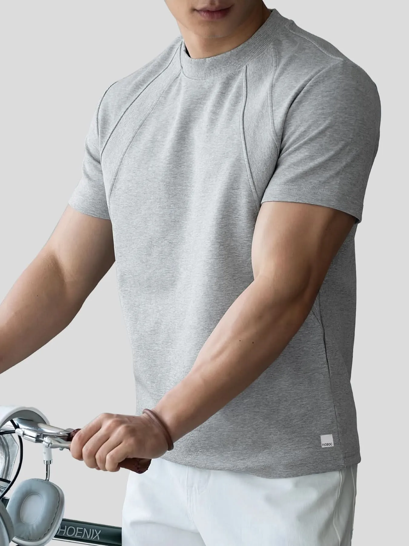 Weekend Performance Crew Neck Tee sold by Fioboc product image thumbnail 3