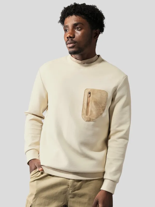 CozySpacer Utility Pocket Sweatshirt sold by Fioboc