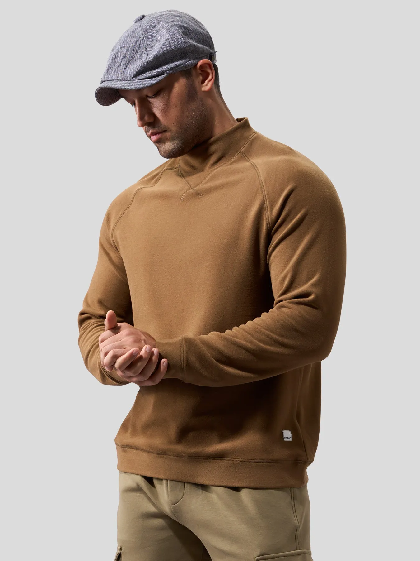 Thermo Fleece Mock Neck Sweatshirt sold by Fioboc product image thumbnail 3