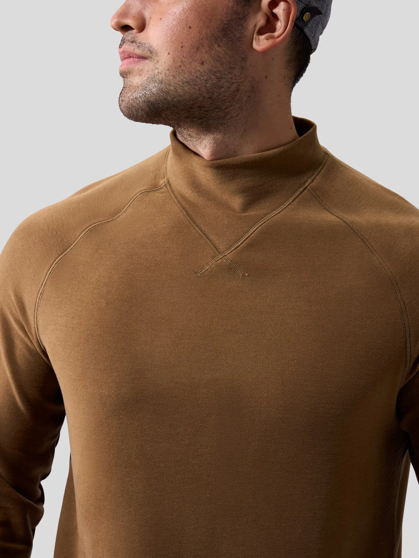 Thermo Fleece Mock Neck Sweatshirt sold by Fioboc product image thumbnail 5
