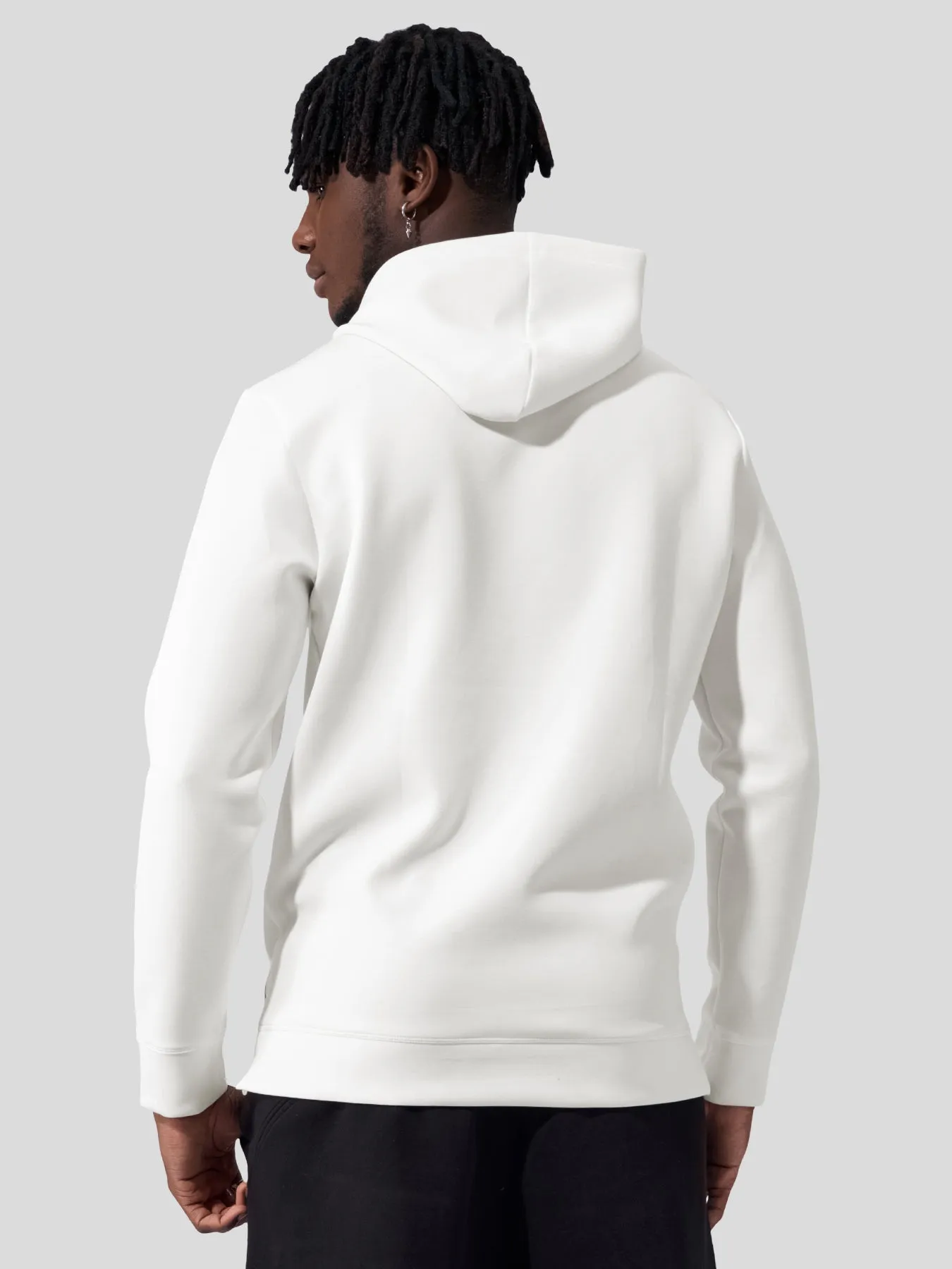 Modal Blend Long Sleeve Hoodie sold by Fioboc product image thumbnail 3