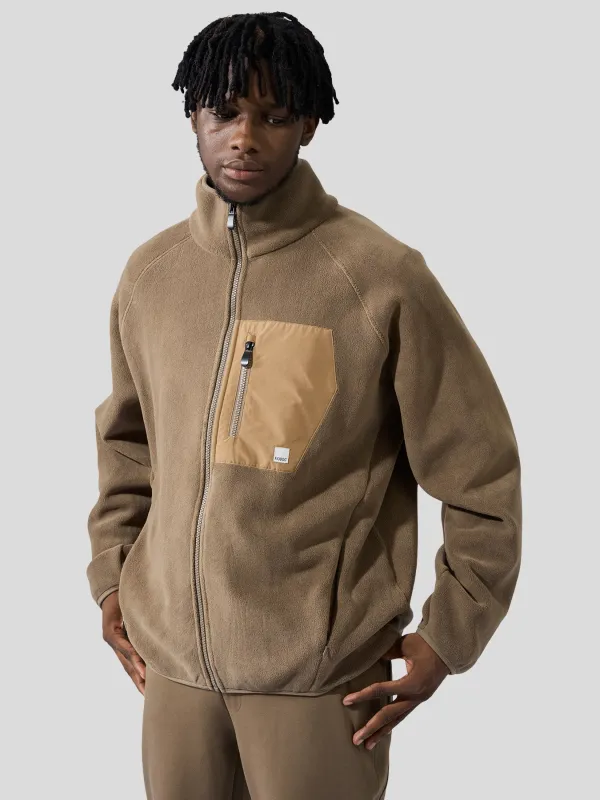 Polar Fleece Utility Pocket Jacket sold by Fioboc