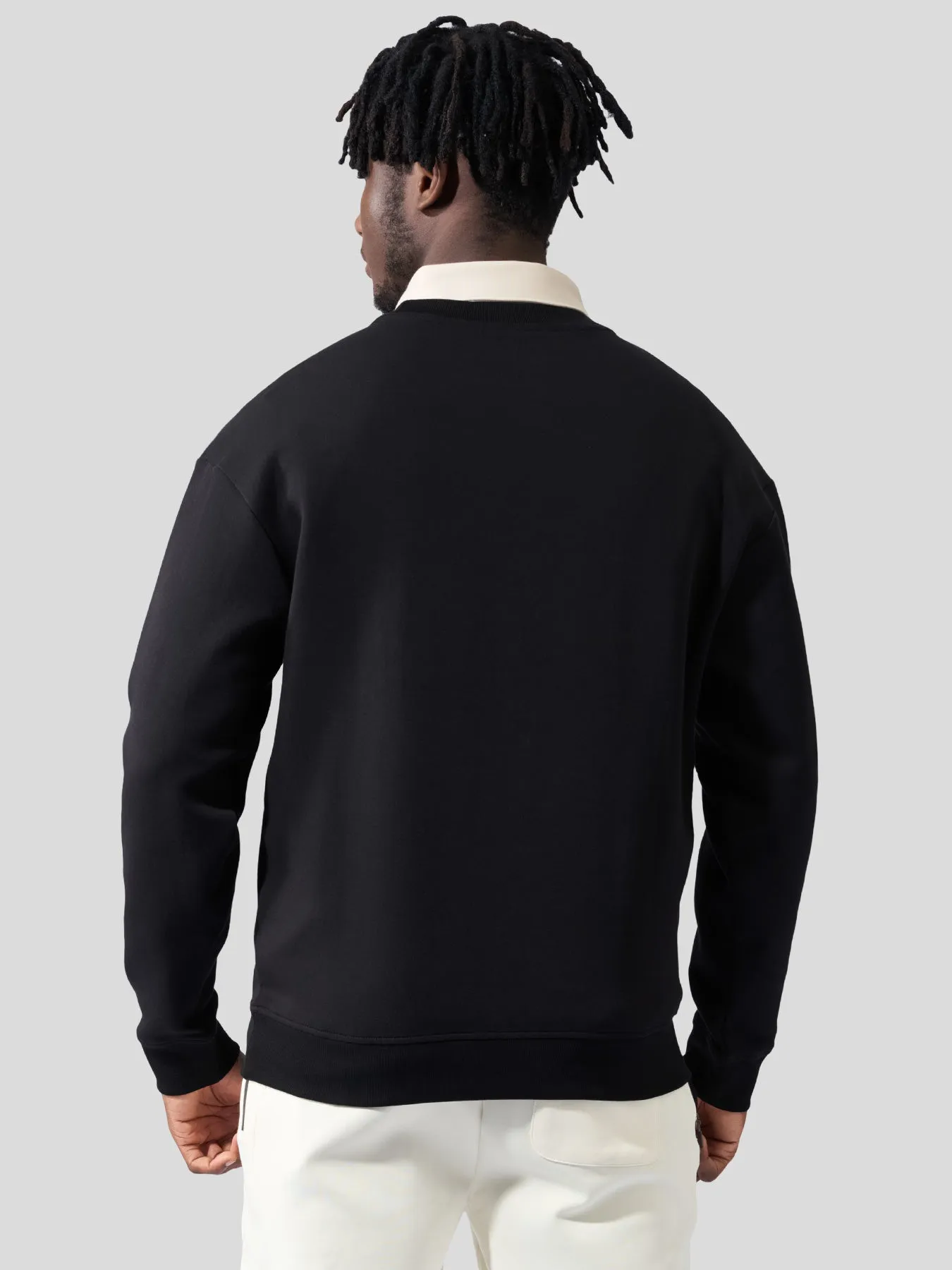 CozySpacer SuedePatch Sweatshirt sold by Fioboc product image thumbnail 2