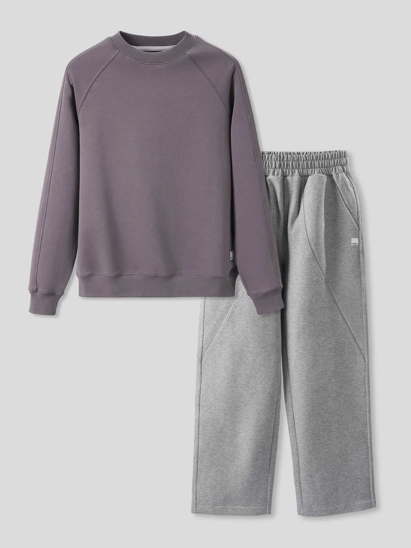 Cozyspacer Essential Sweatshirt And Wide Leg Pants Set sold by Fioboc