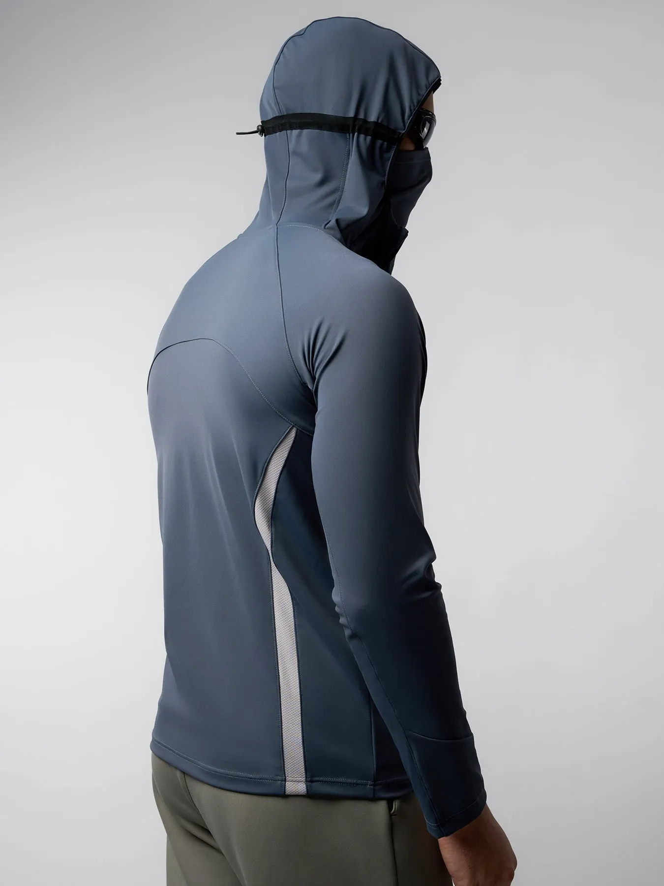 SmoothBlend Half Zip Aero Shield Mask Hoodie sold by Fioboc product image thumbnail 4